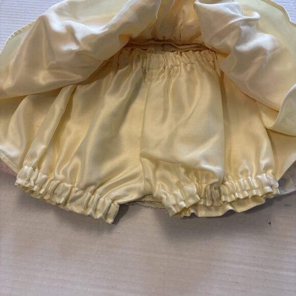 American Princess Pink/Yellow Tulle Sequin Sleeveless Spring Dress size 12 M - Picture 4 of 6